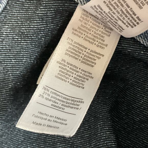 American Apparel Denim The Easy Jean Light Blue Wash Stretch High Waist sz Small - Picture 9 of 10